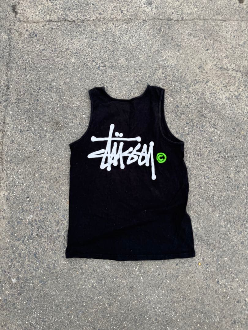 超レアstussy タンクトップ　カラー版　90s メキシコ製