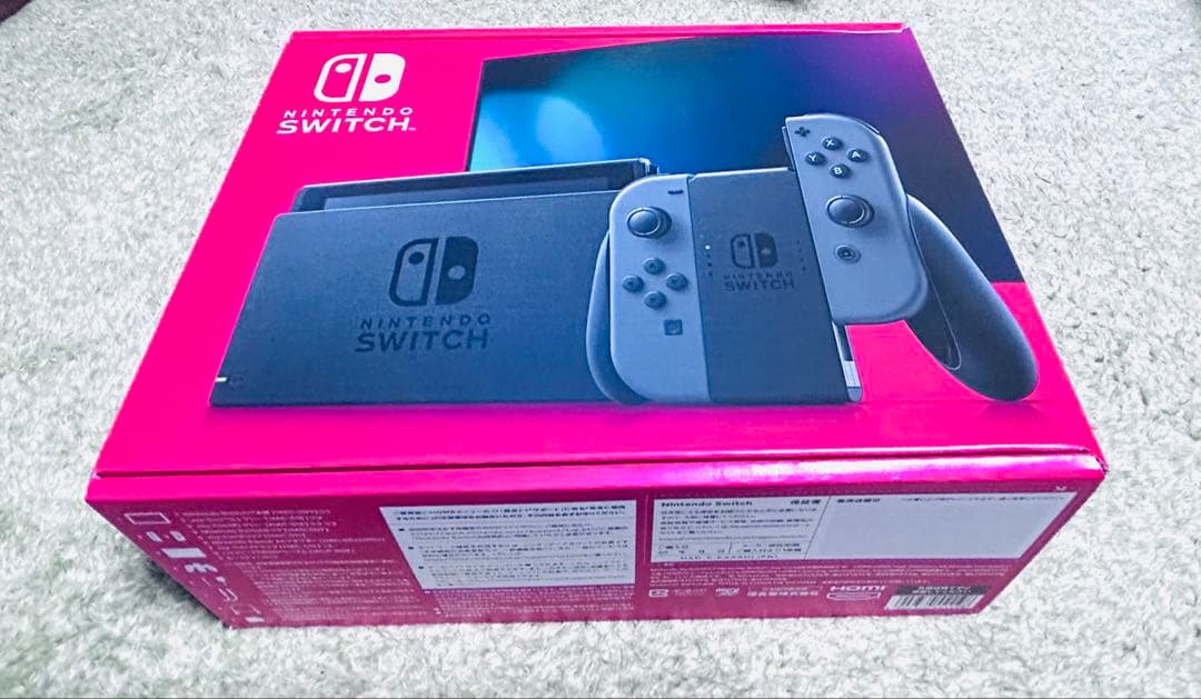 保証付き【新品未使用】Nintendo Switch　本体　スイッチ グレー