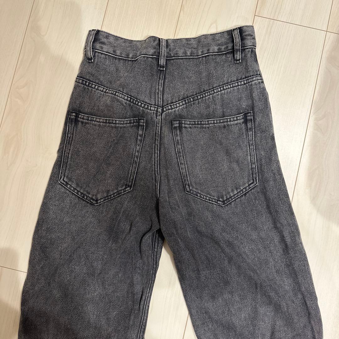 ISABEL MARANT ÉTOILE ブラックストレートデニム