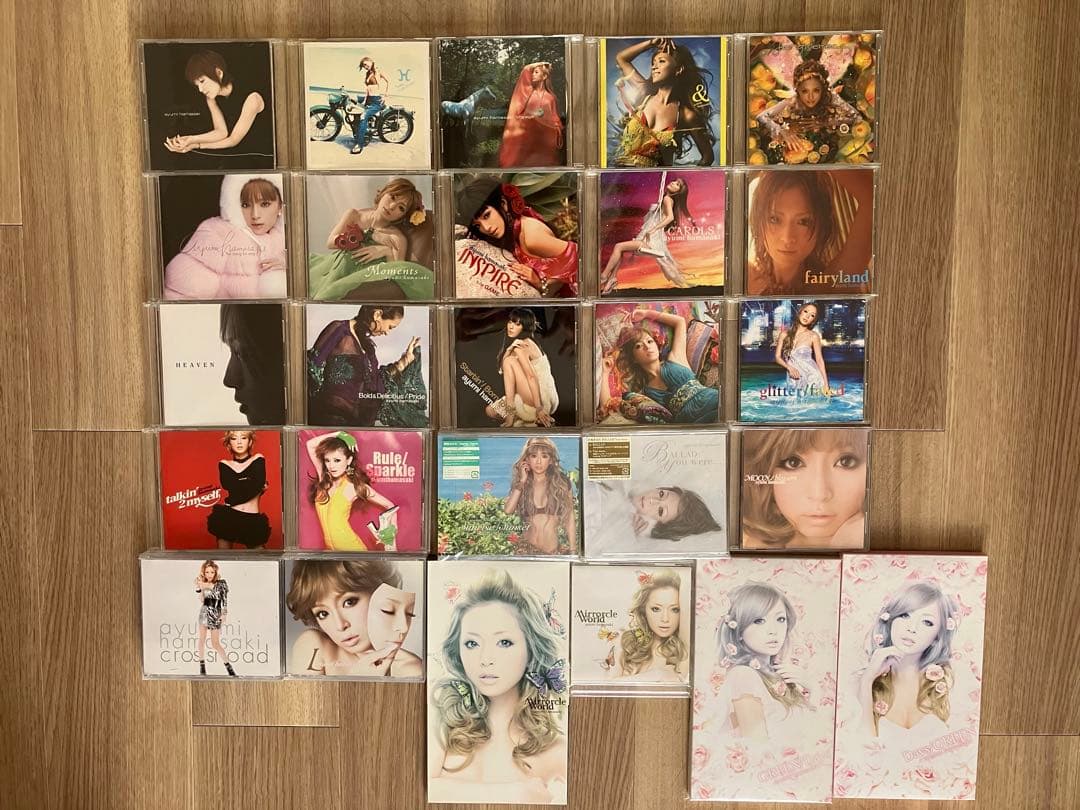 【浜崎あゆみCD・DVD】まとめ売り アルバム・シングル・DVD・ポストカード