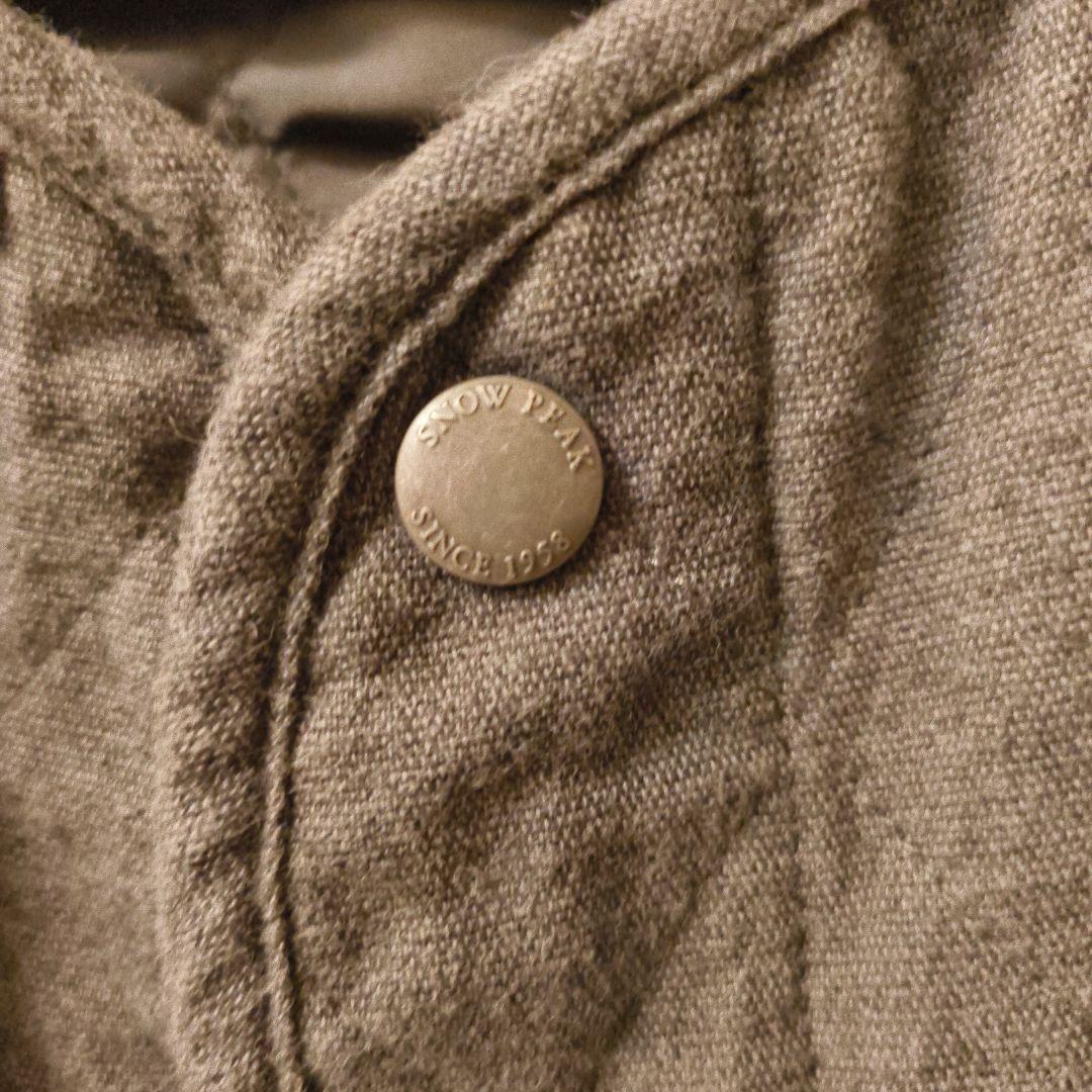 21AW Quilted Flannel Vest　Mサイズ