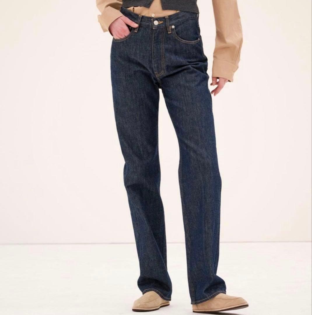 AURALEE HARD TWIST DENIM 5P PANTS 24インチ