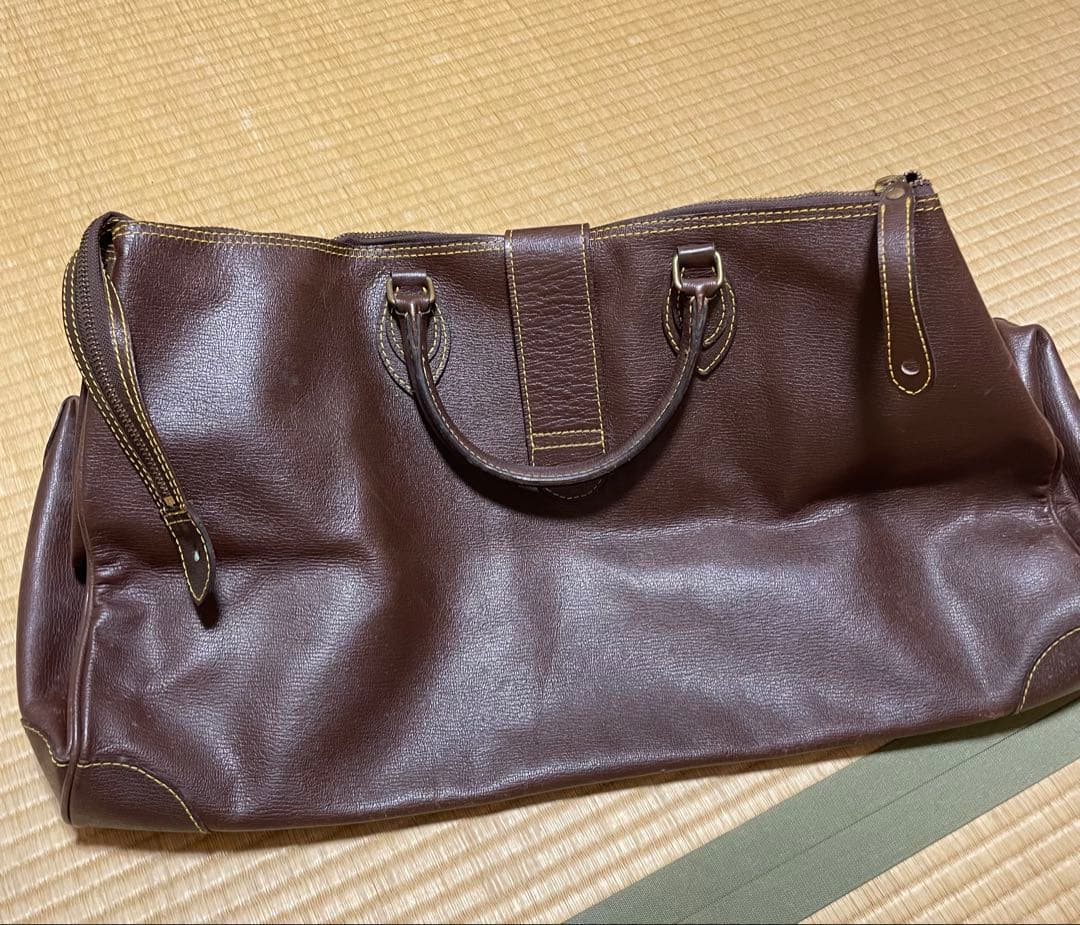 【希少】COMME des GARCONS HOMME ボストンバッグ　レザー