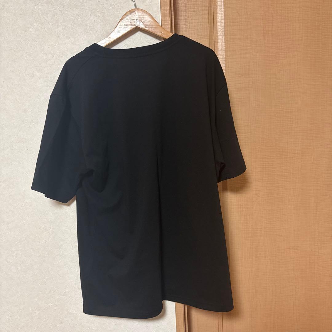 ひ*が様 BALENCIAGA ロゴ Tシャツ 黒