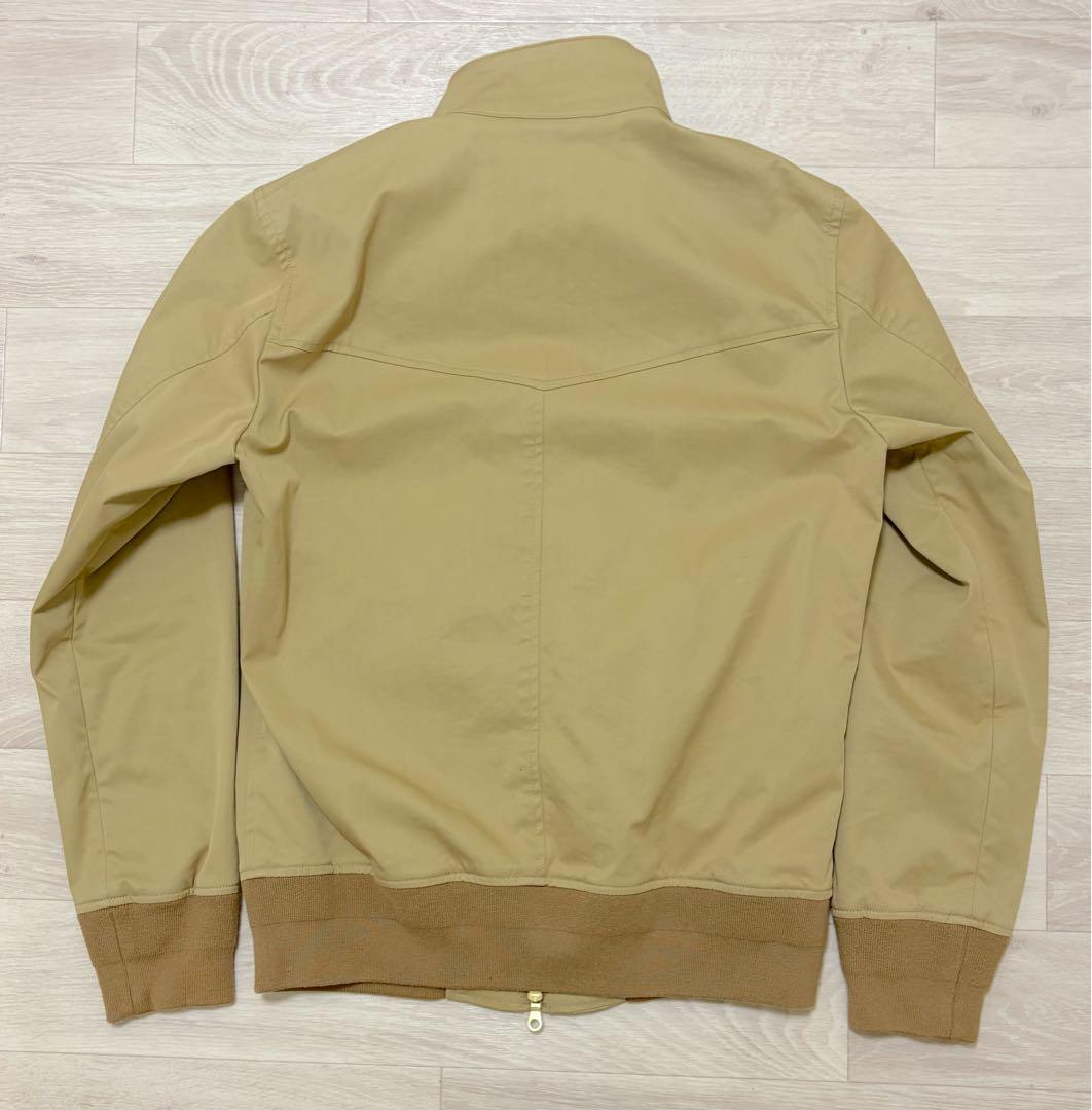 BEAMS スイングトップ ベージュ L 裏地チェック ブルゾン 人気モデル