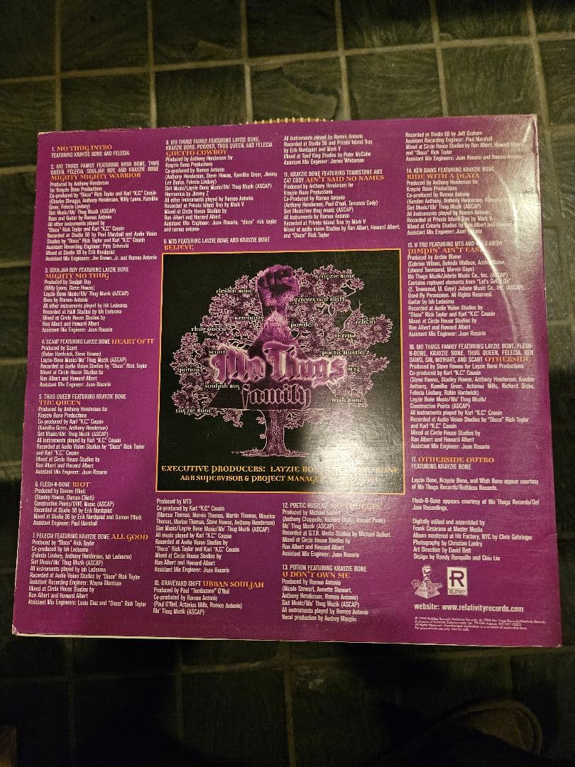 Mo Thugs Family Scriptures 　2lp