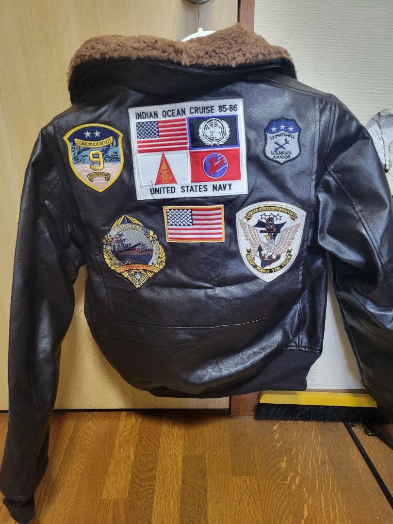 トップガン Top Gun レプリカ ジャケット MA1 フライトジャケット