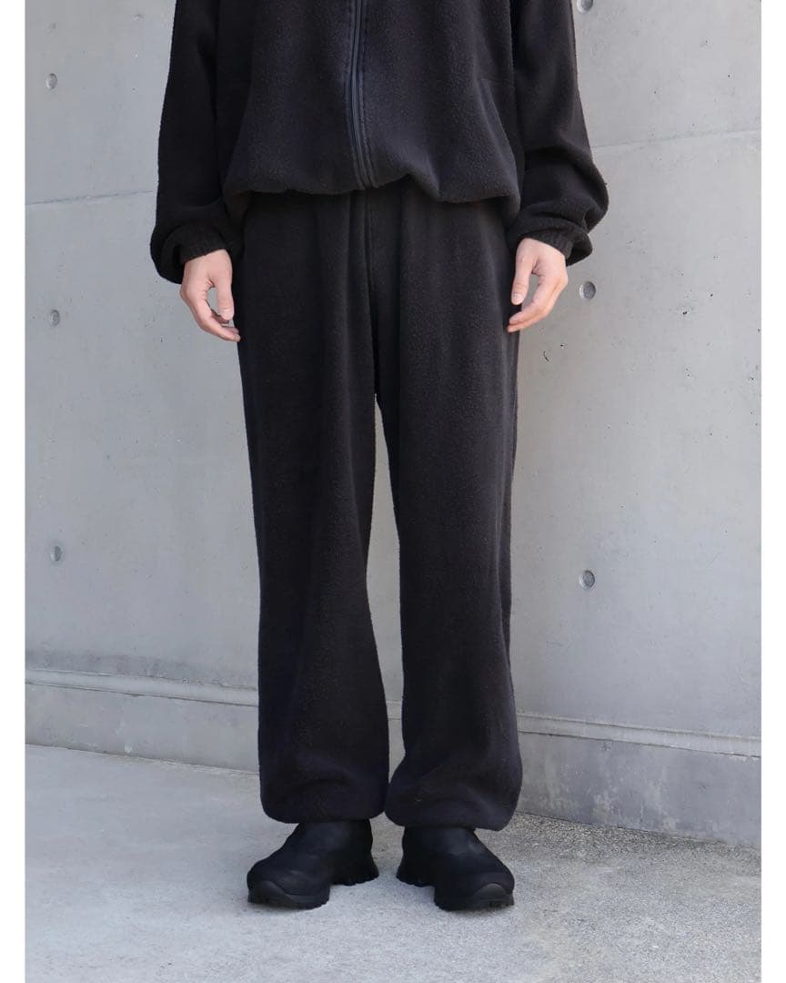 COMOLI 25AW シルクフリース ドローストリングパンツ　サイズ2