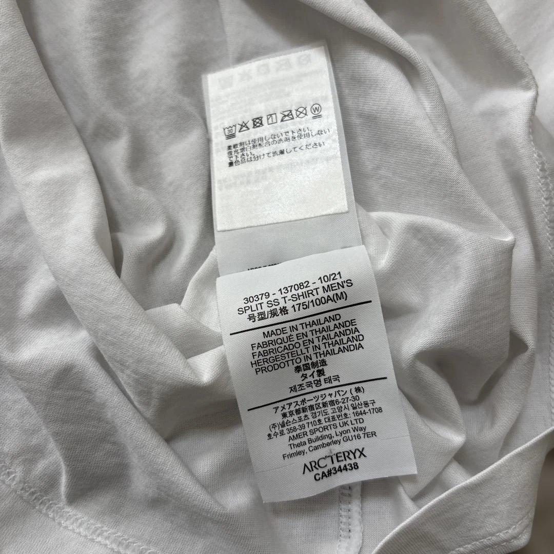 ARC'TERYX Split SS T-Shirt メンズ M ホワイト