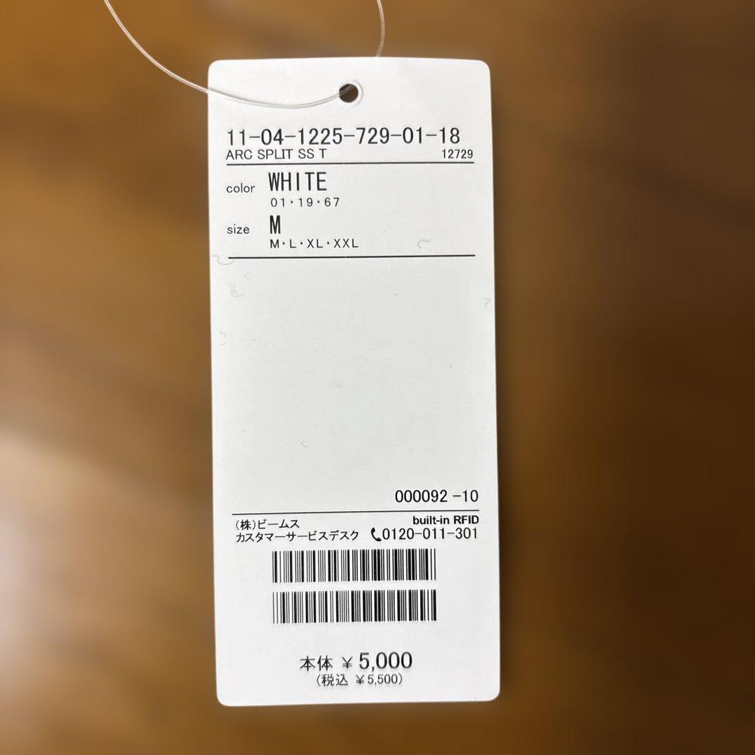 ARC'TERYX Split SS T-Shirt メンズ M ホワイト