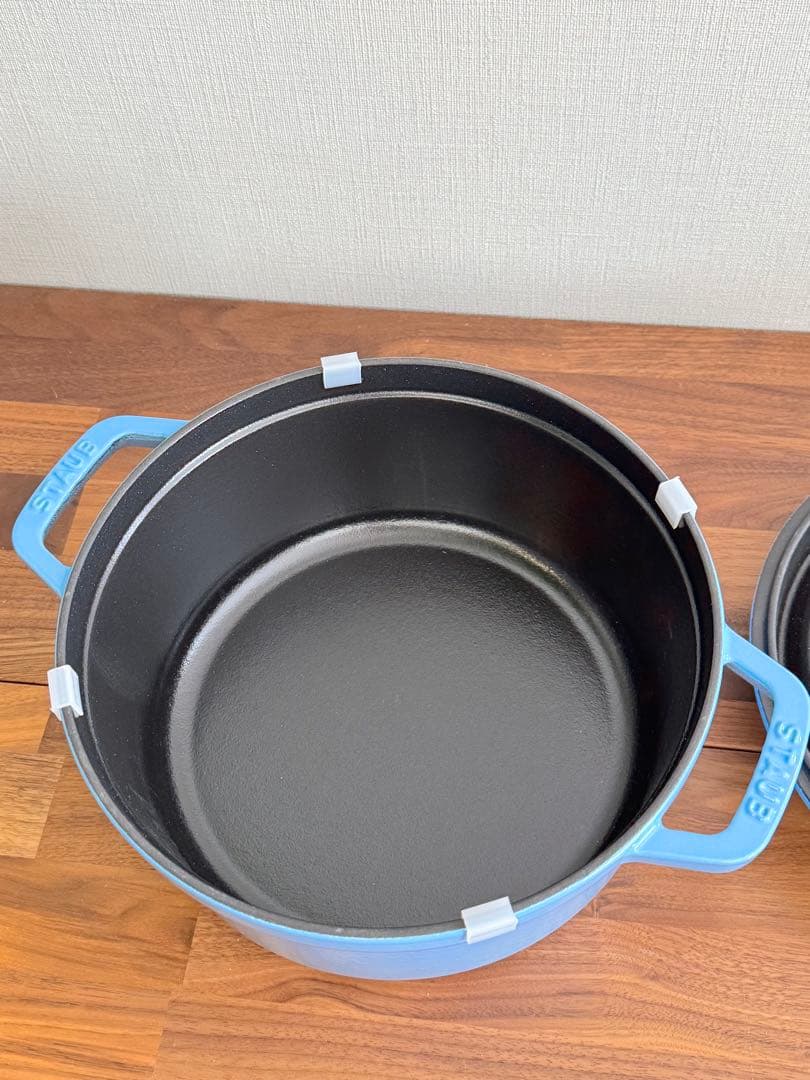 【新品未使用】STAUB ピコ・ココット ラウンド24cm 40周年限定色