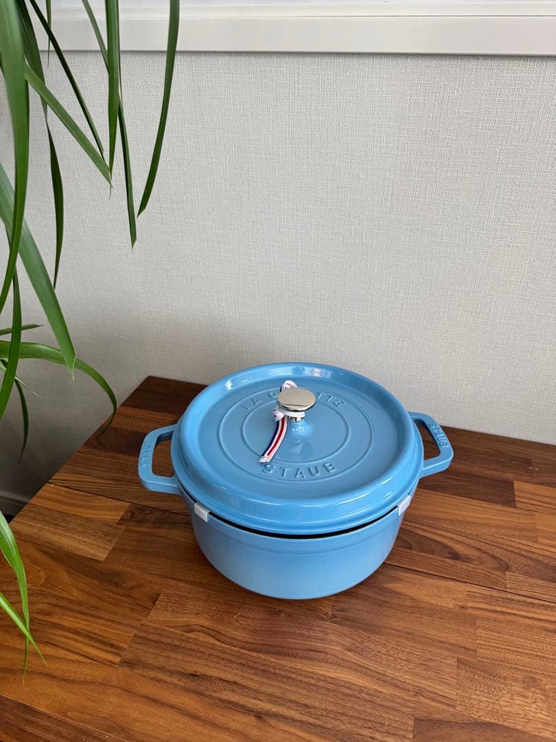 【新品未使用】STAUB ピコ・ココット ラウンド24cm 40周年限定色