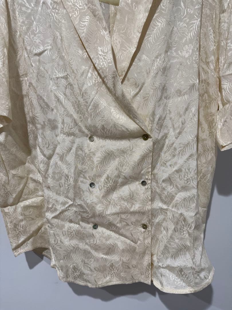 ジャケット・アウター AMERI SUMMER JACQUARD OVER SHIRT JACKET