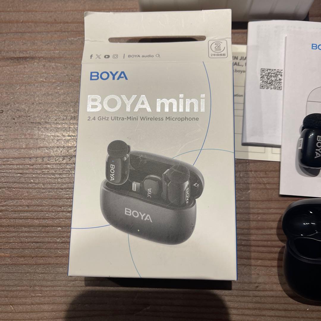 BOYA mini ワイヤレスマイク