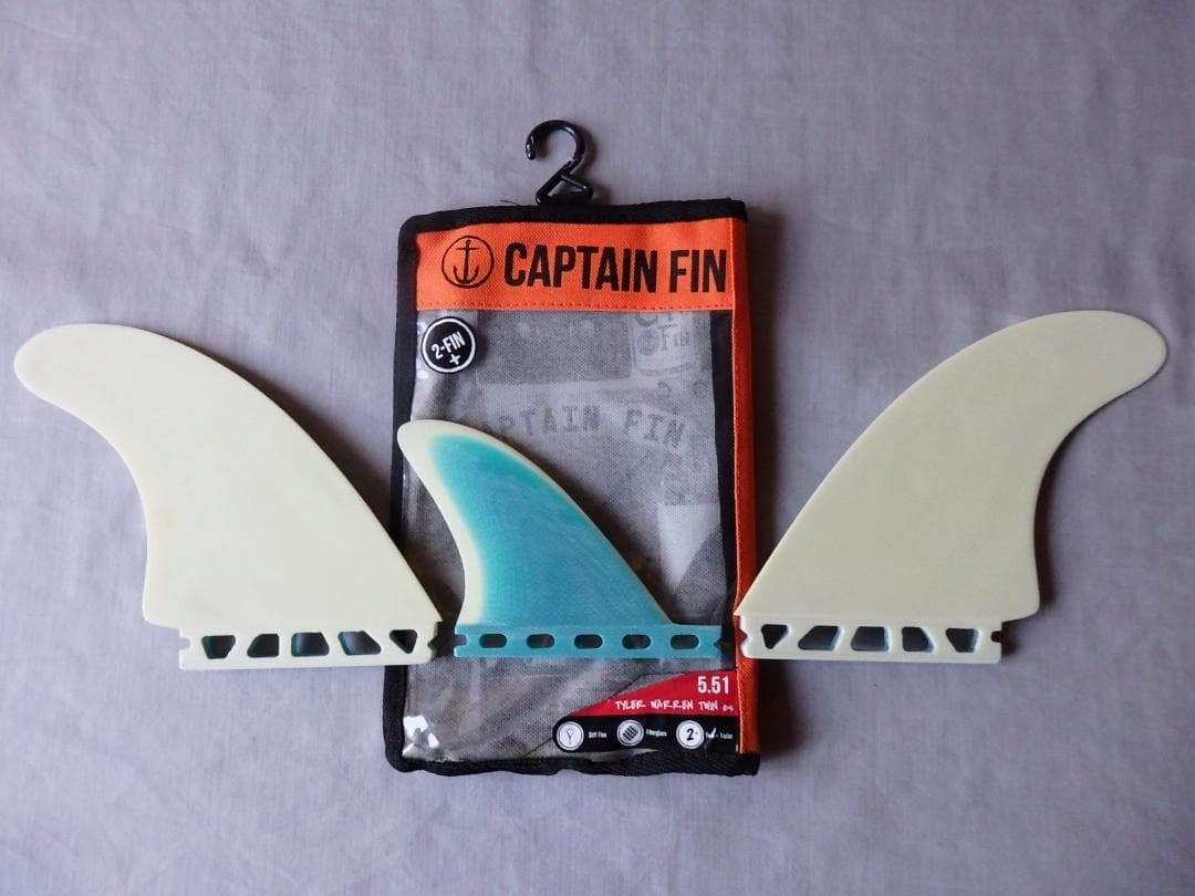 新品◆CAPTAIN FIN TYLER WARREN 2＋1フィン◆5.51