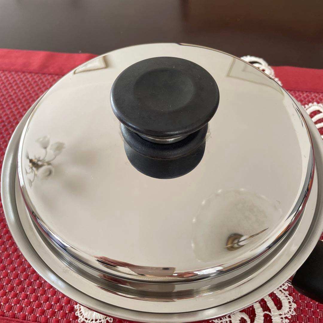 【美品】Amway 現行品　クイーン　片手鍋　中ソースパン