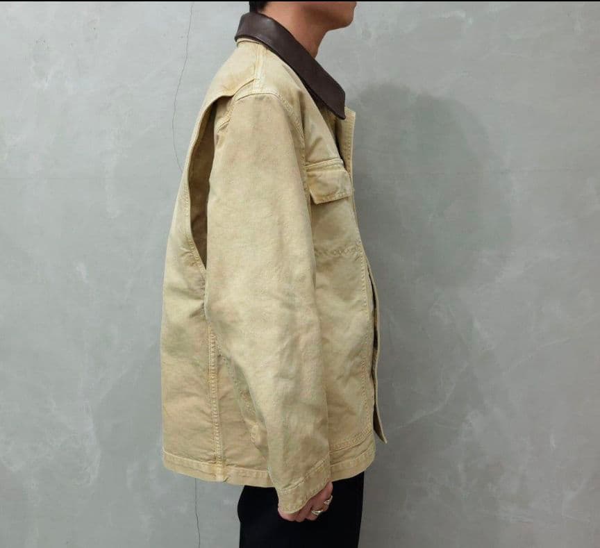 AURALEE ORGANIC COTTON DUCK BLOUSON サイズ5