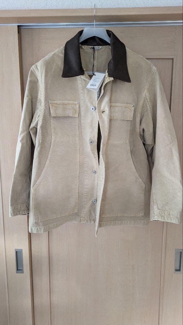 AURALEE ORGANIC COTTON DUCK BLOUSON サイズ5