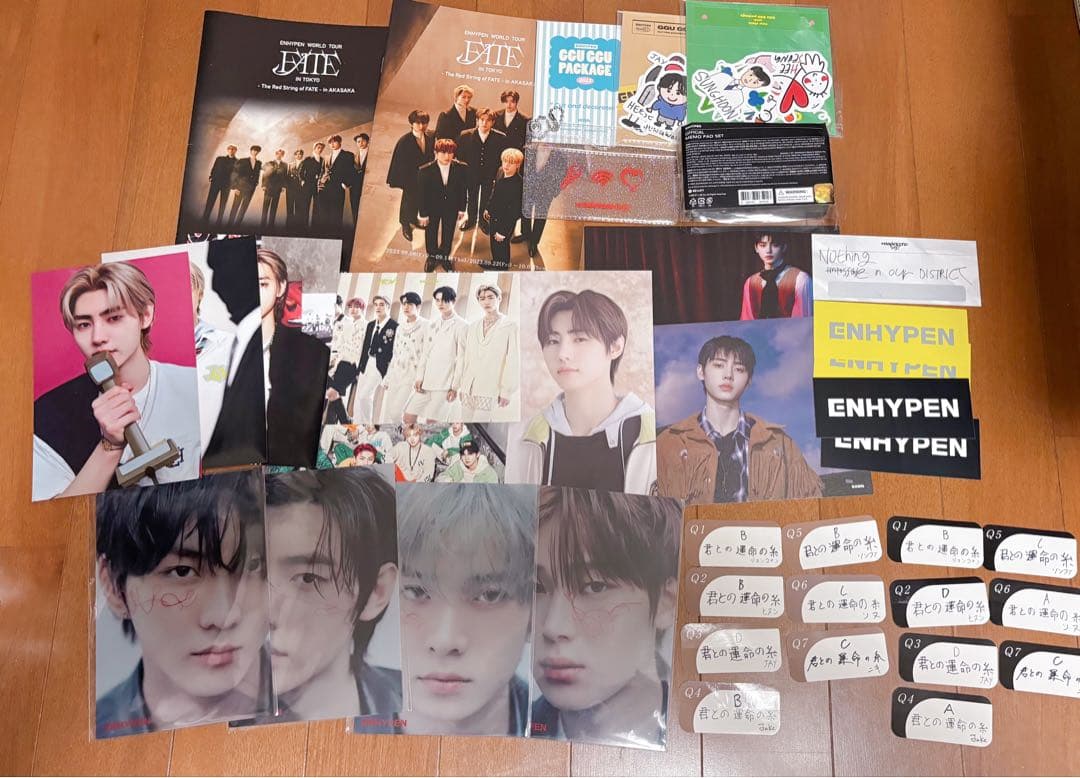 まとめ売り ENHYPEN CD DVD トレカ グッズ ペンライト