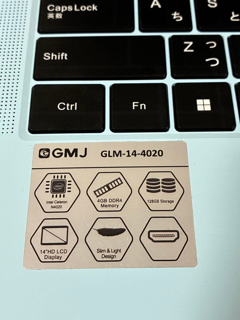 ノートパソコン　GMJ