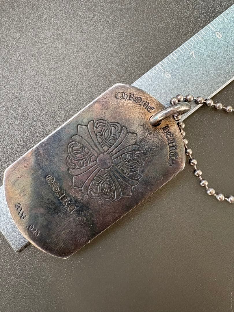*Chrome Hearts*ドッグタグ/925/<No.1417>