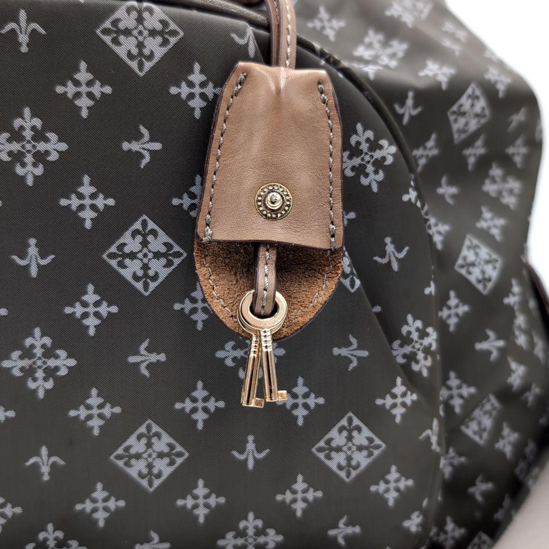 極美品✨️ ラシット 2way ボストンバッグ モノグラム ナイロンジャガード