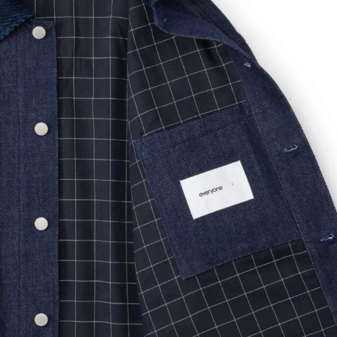 美品 everyone soft denim coverall jacket S