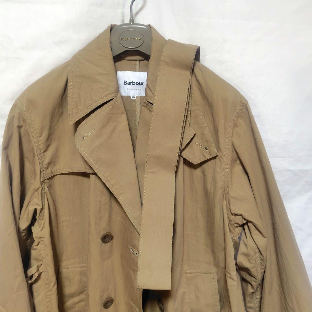 限定最終価格★希少【BARBOUR】別注サンプル／ トレンチコート／ベージュ／L