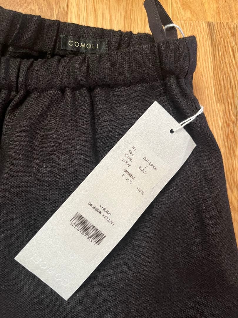 26SS COMOLIカナパ ジップジャケット&パンツ セット新品未使用2