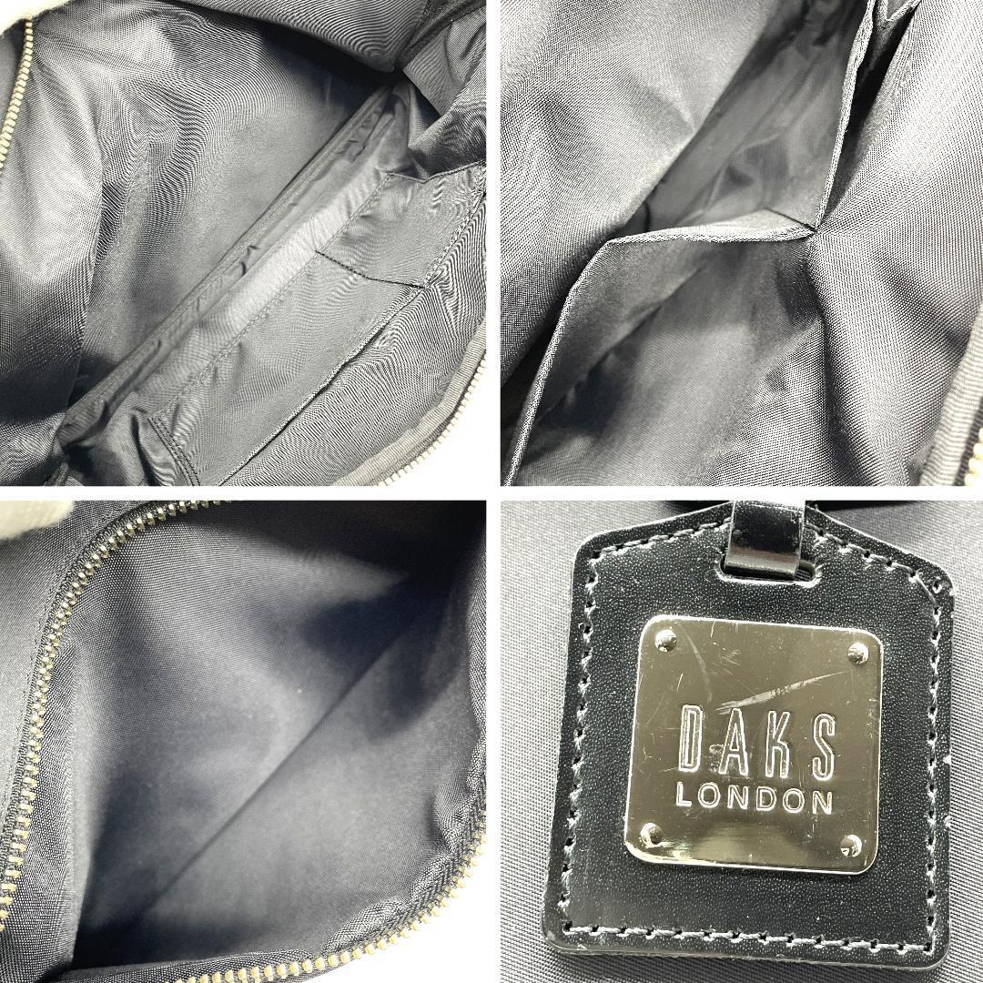 たかし様【美品】DAKS　ボストンバッグ　2way　ナイロン　軽量　大容量