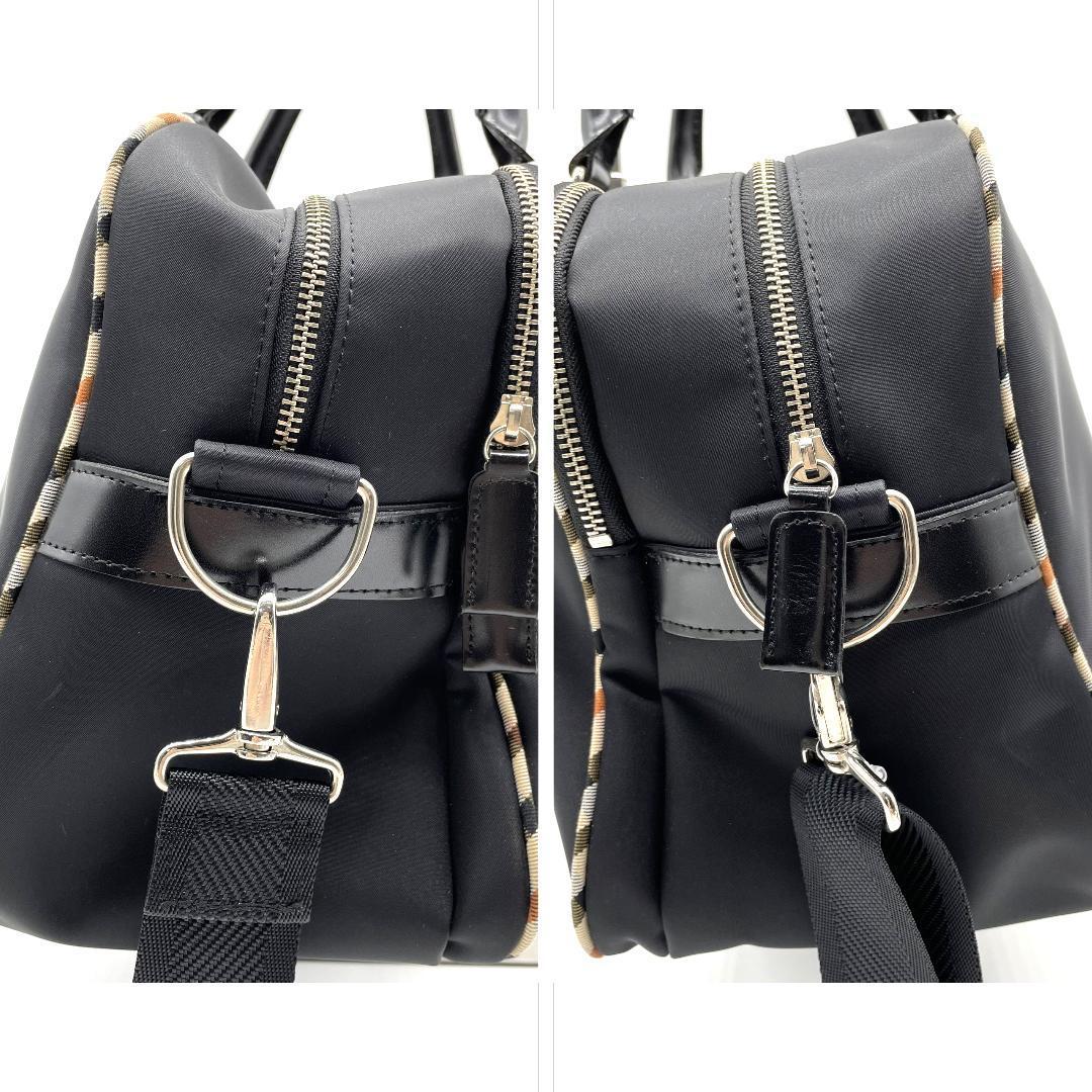 たかし様【美品】DAKS　ボストンバッグ　2way　ナイロン　軽量　大容量