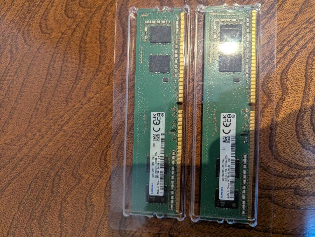 DDR4 8GB メモリー 2枚組 PC4-19200