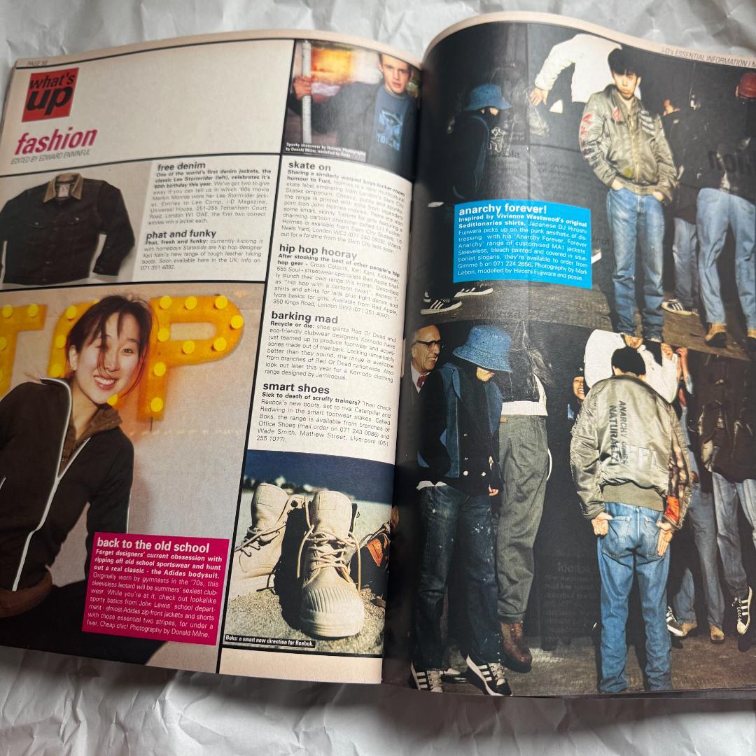 i-D MAGAZINE MARCH 1994 126 AFFA 藤原ヒロシ