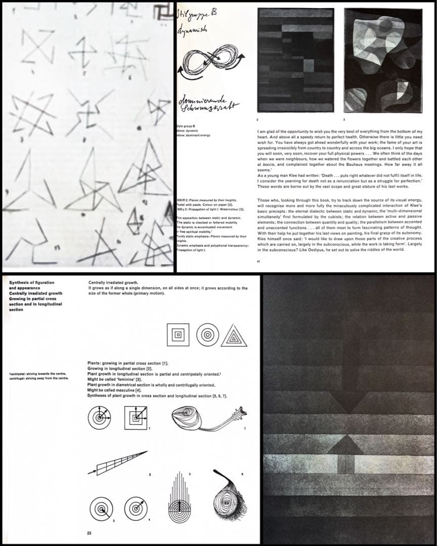 アート・デザイン・音楽 Paul Klee Notebooks Volume1 thinking eye
