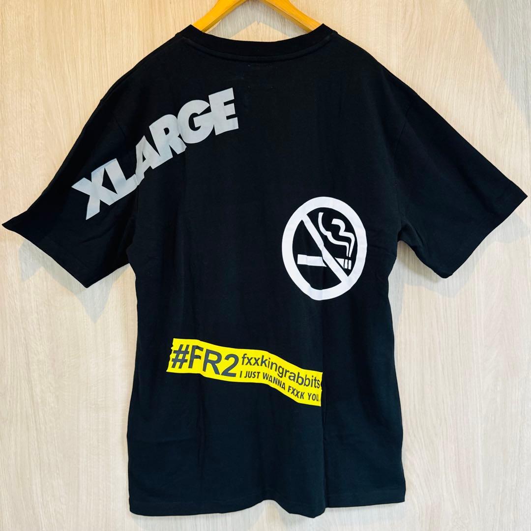 【希少】FR2×XLARGE 限定コラボ RANDOM LOGO TEE XL