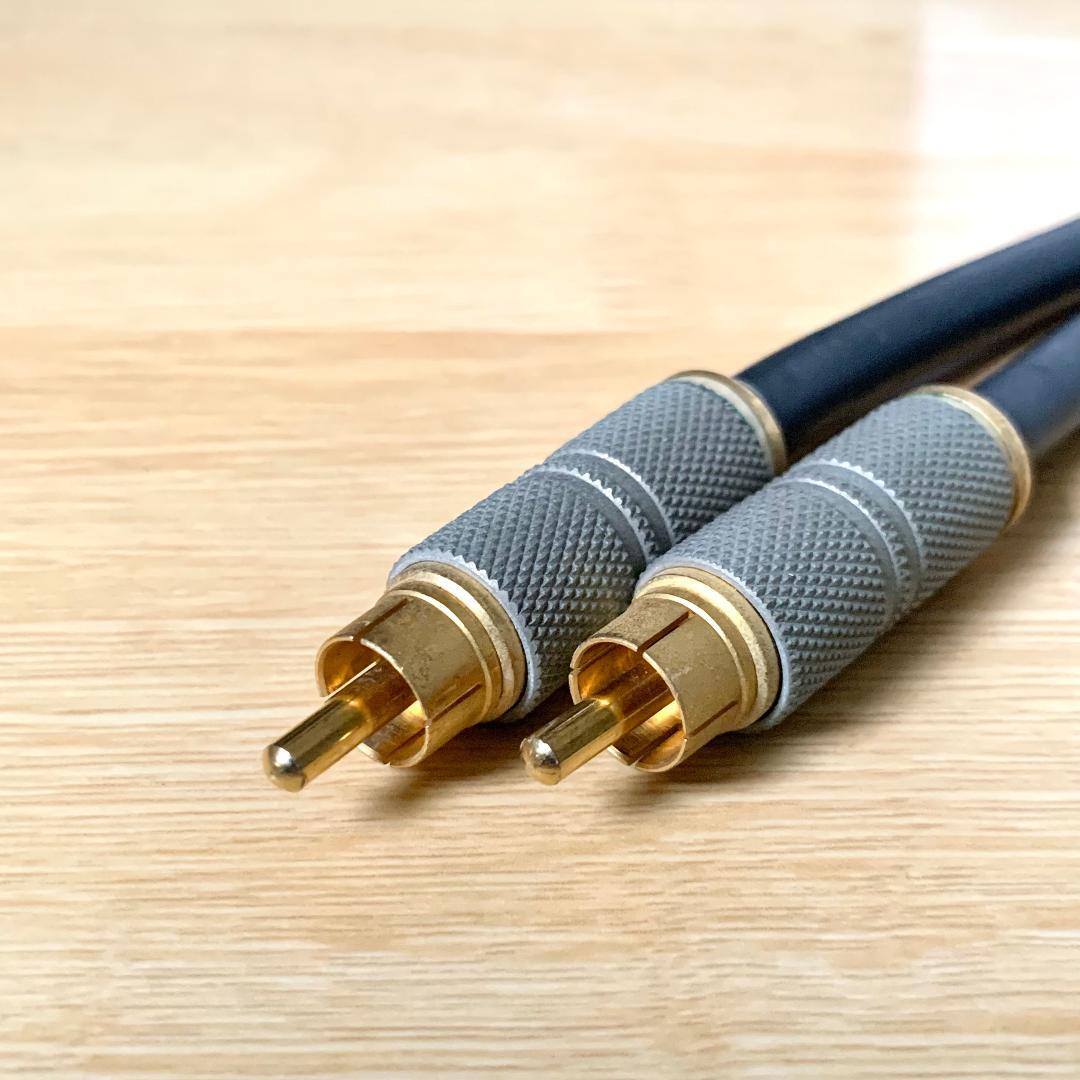 derhook様　ortofon 6.7N AC50 RCAケーブル 1m ペア