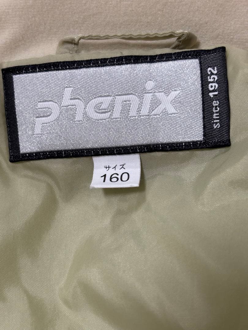 フェニックス　160 スキーウェア　子供　phenix スキーウエア　キッズ