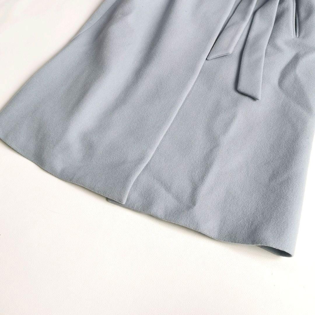 定価4.5万【美品✨】アンタイトル ニューイングランドラムノーカラーコート XL