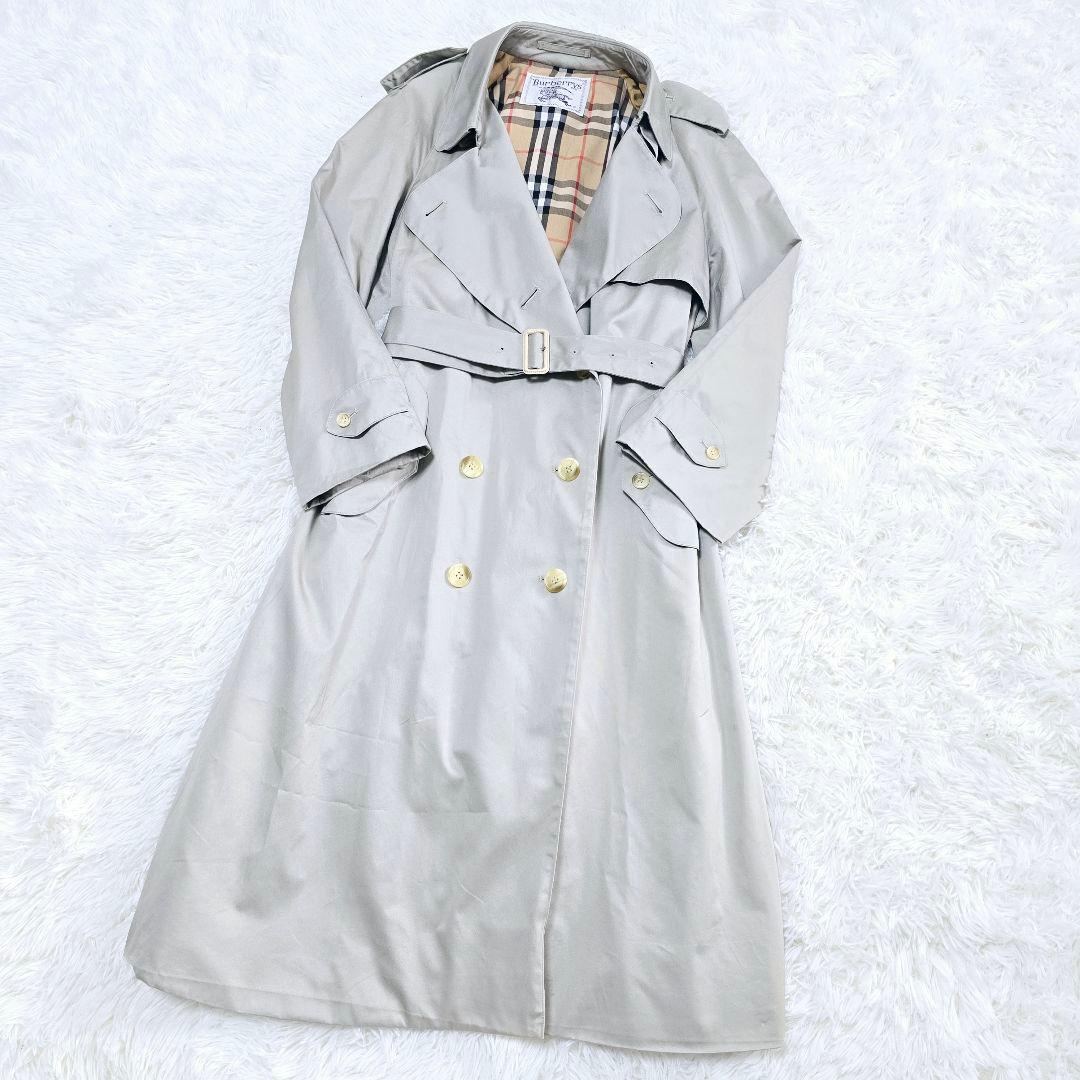 美品✨バーバリー 白タグ トレンチコート レディース ベージュ