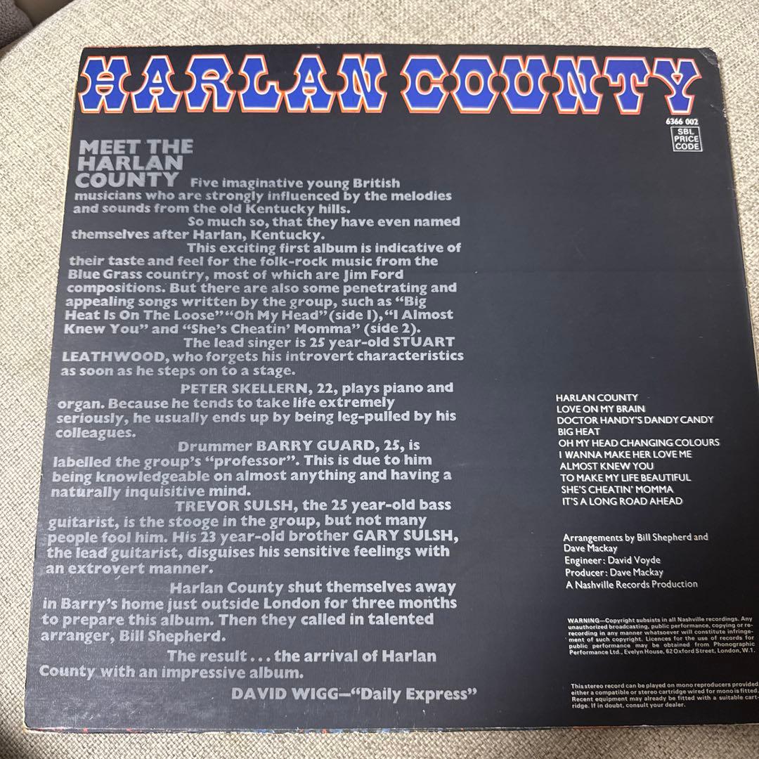 Harlan County / Harlan County UK盤