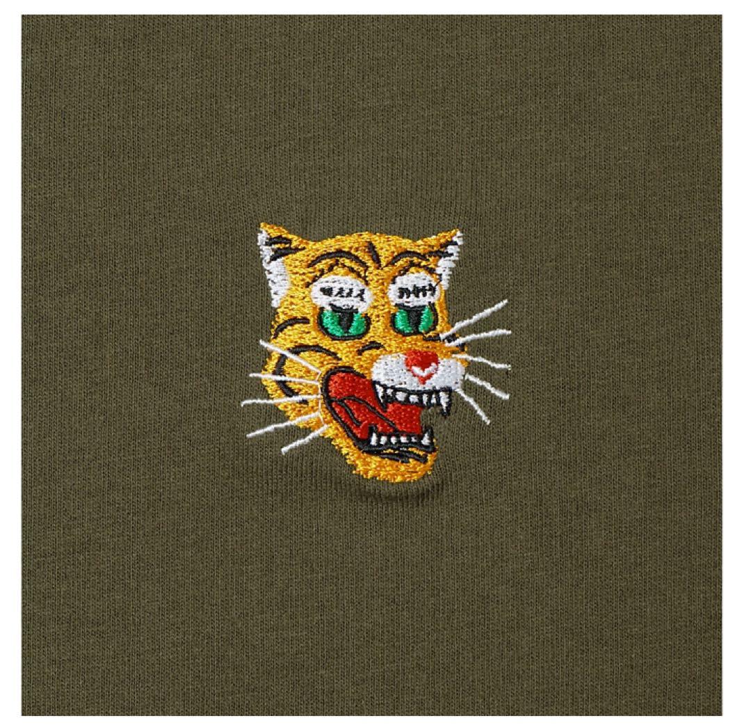 【新品】Onitsuka Tiger 虎ワンポイント刺繍 Tシャツ ユニセックス