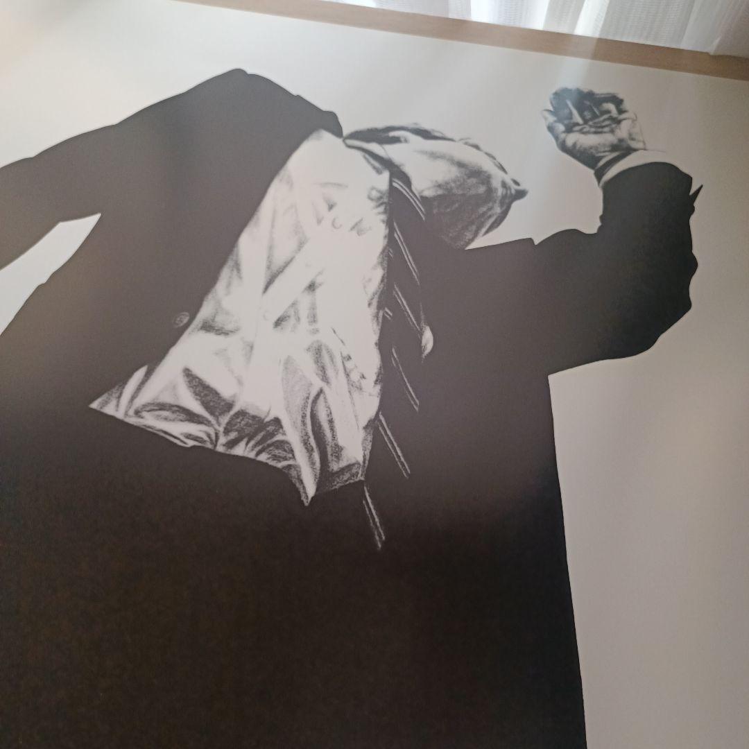 Robert Longo ロバート・ロンゴ 特大アートポスター 当時物 レア