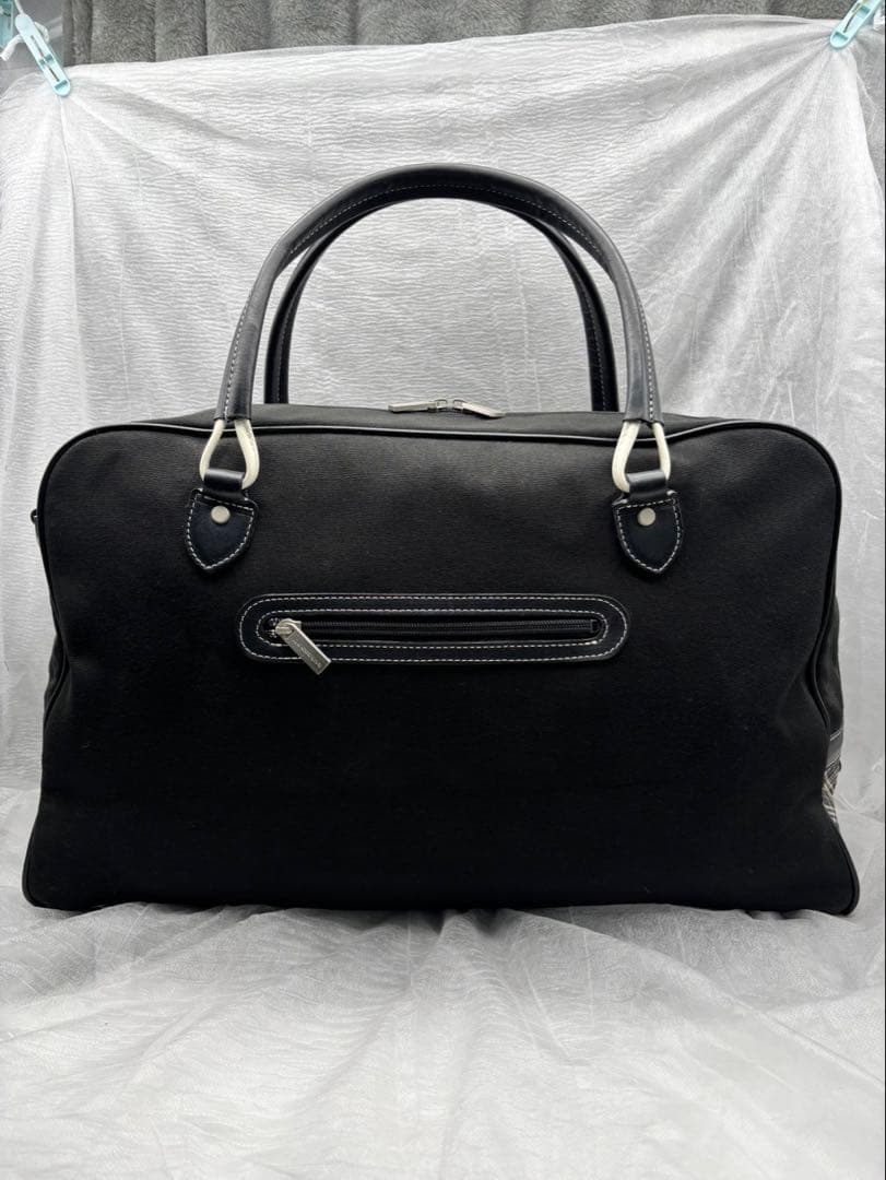 みるく　美品　BURBERRY バーバリーゴルフ　ノバチェックゴルフバッグ