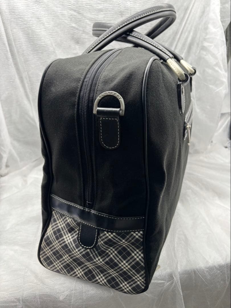 みるく　美品　BURBERRY バーバリーゴルフ　ノバチェックゴルフバッグ
