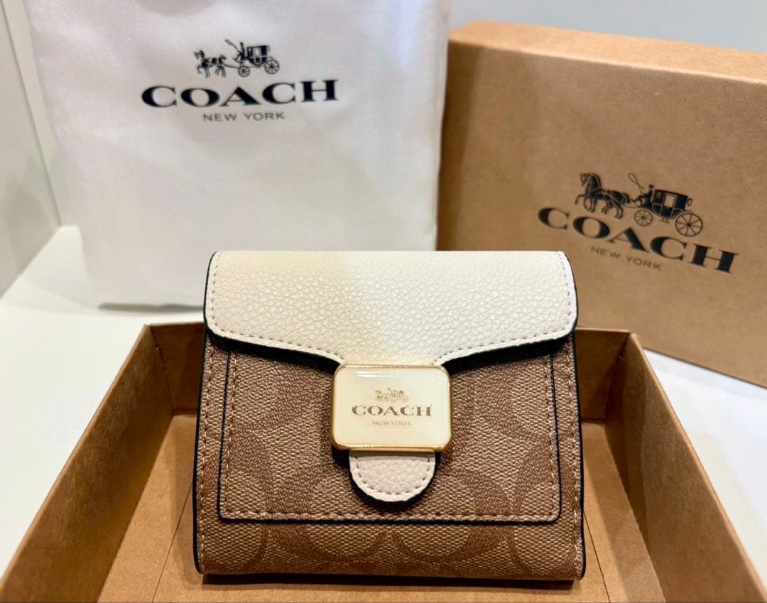 COACH c7805 二つ折り財布
