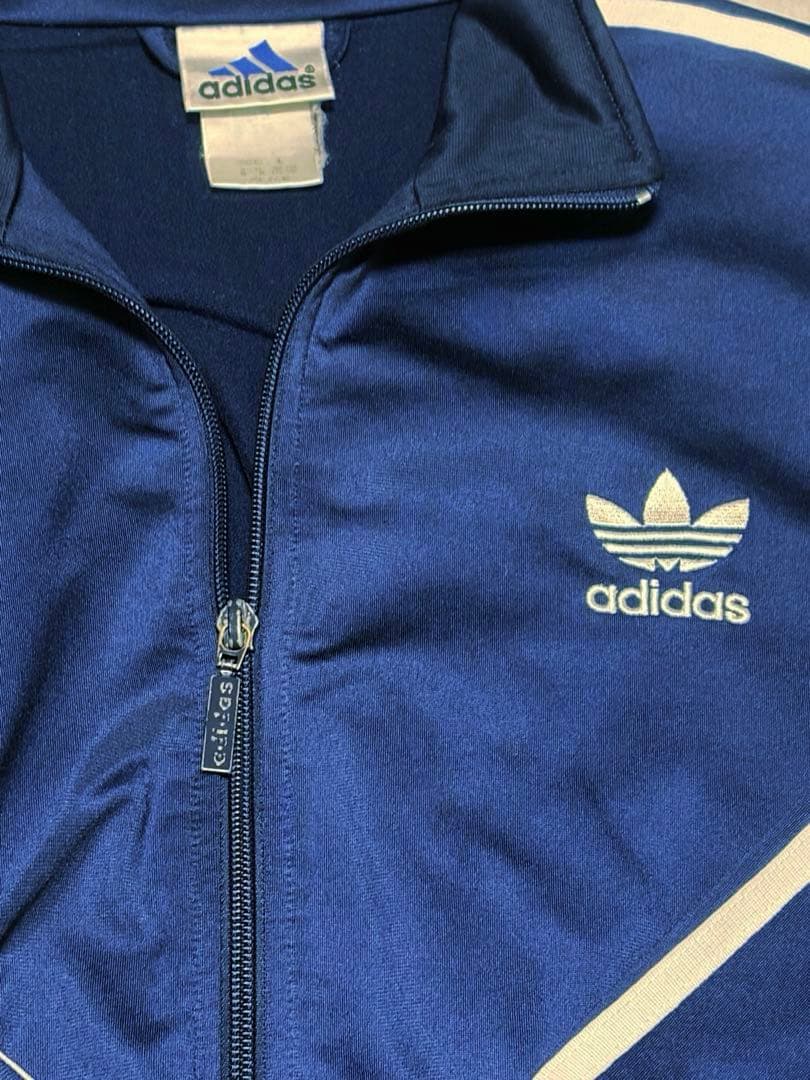 adidas originals 90s ヴィンテージ品 ネイビー ジャージ