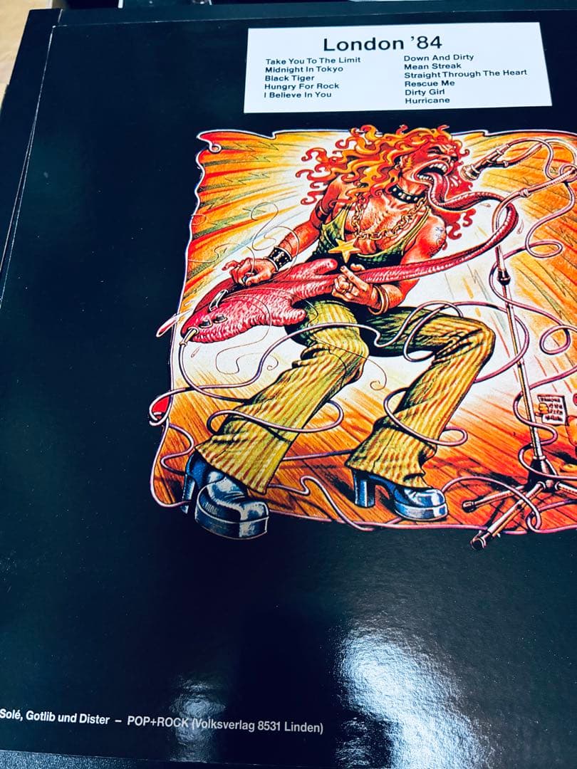 Y&T live London '84 レコード
