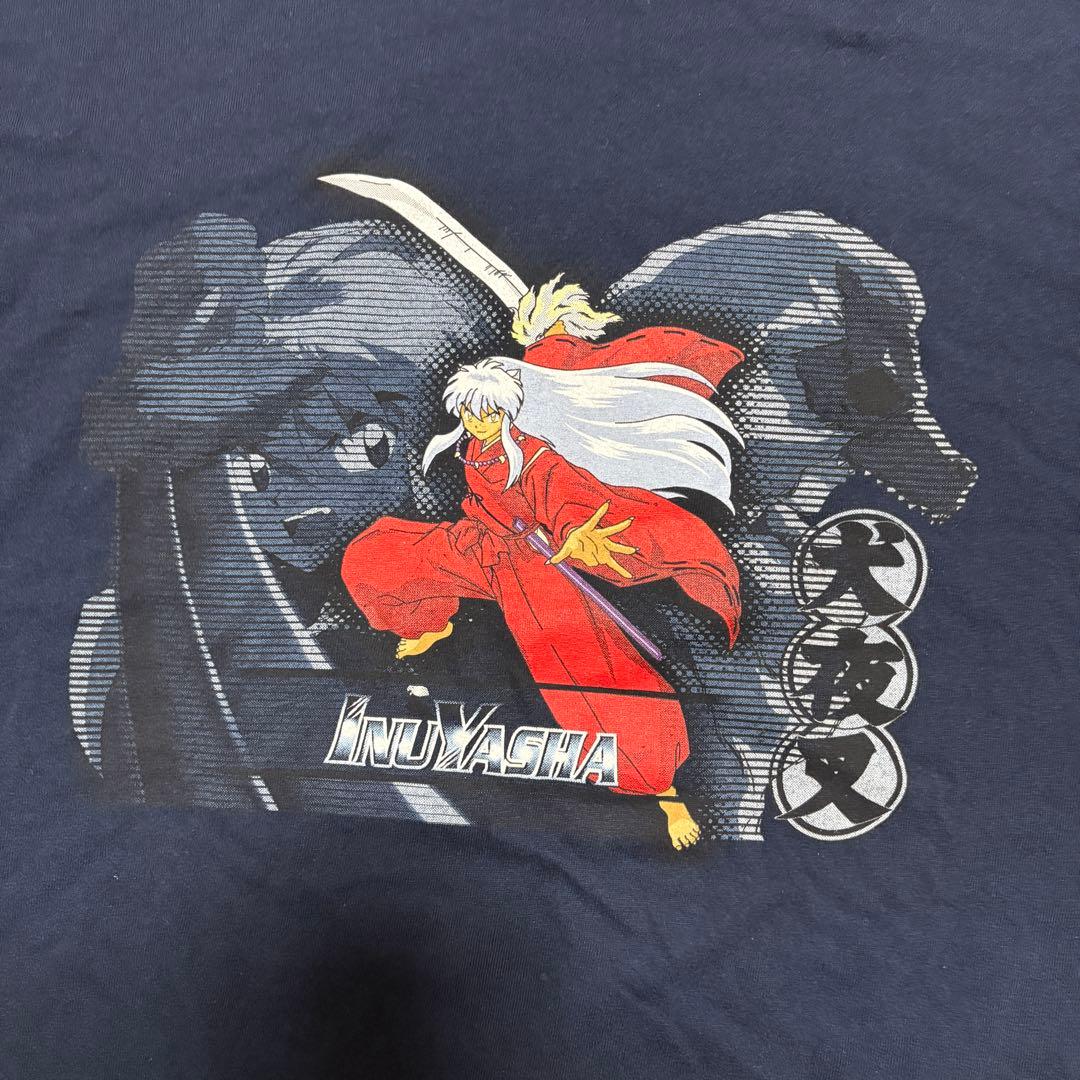 00s 犬夜叉 Tシャツ ネイビー L