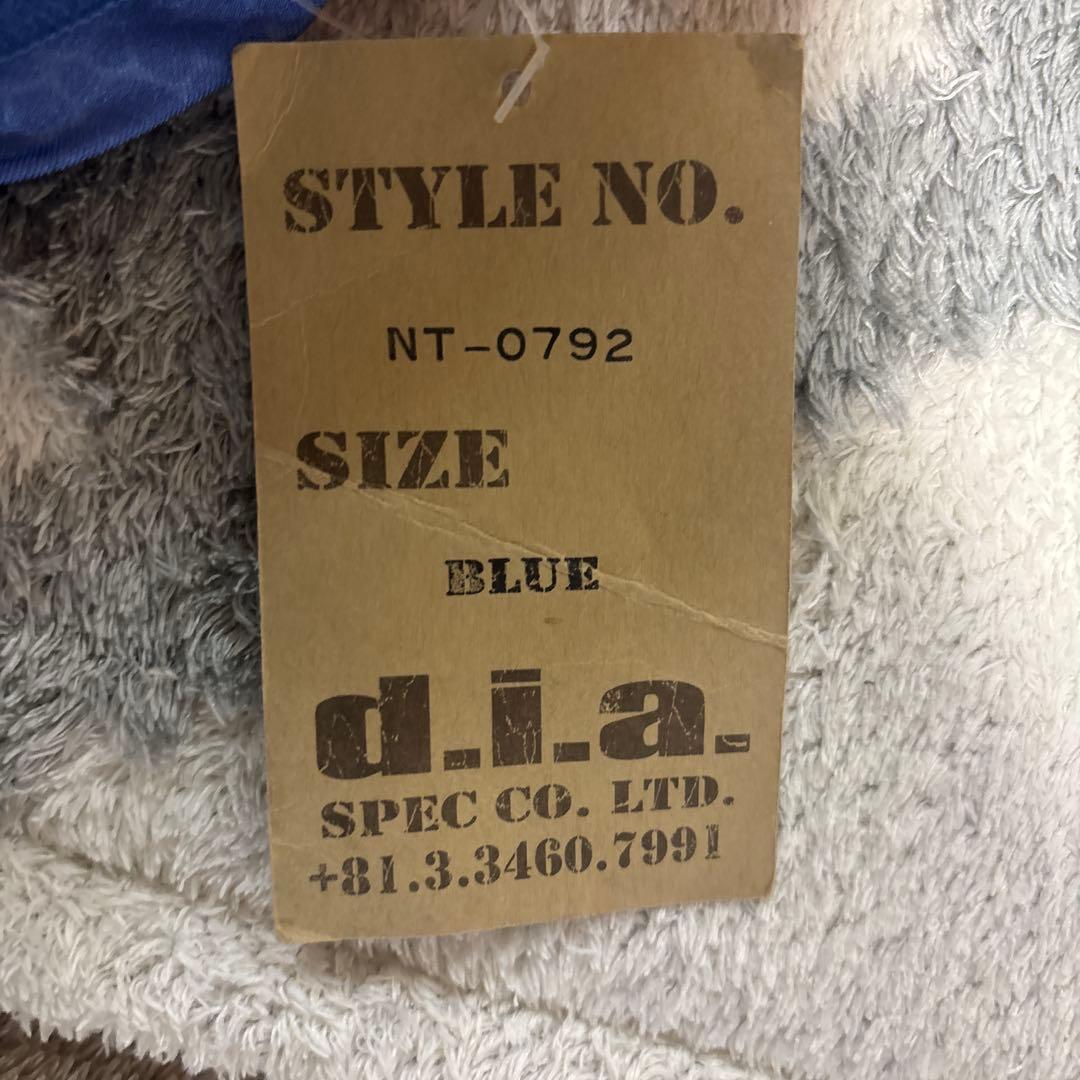 d.i.a. 平成ギャルブルー　チュニックバックレース透け