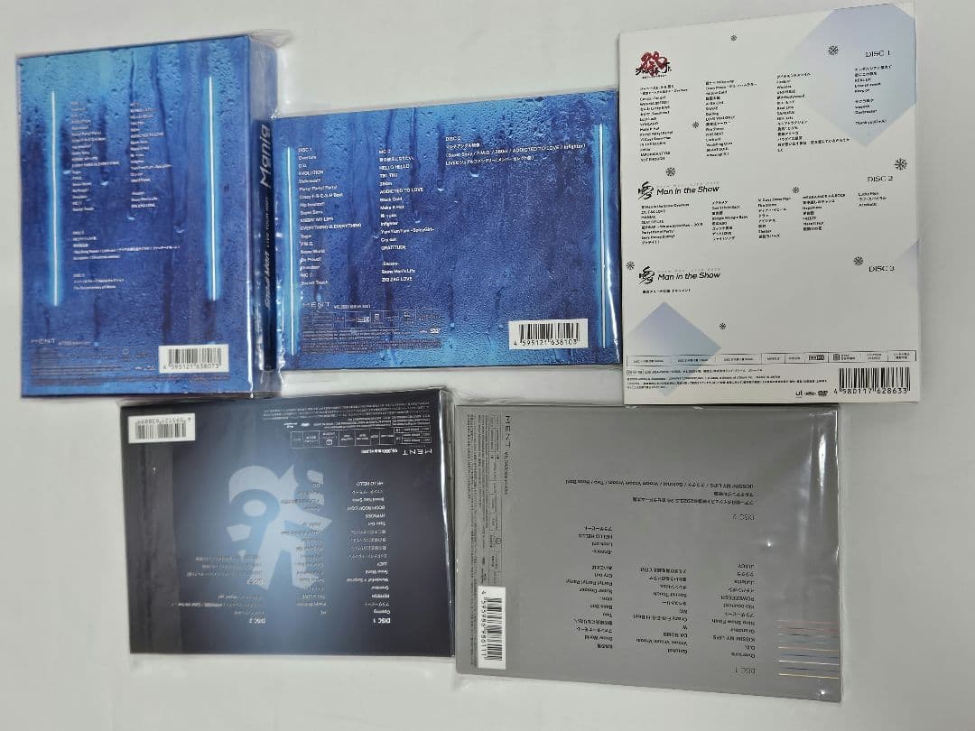 Man LIVE DVD Blu-ray まとめ売り